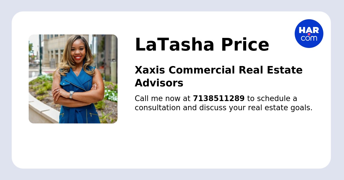 LaTasha Price - Licensed Texas Realtor in Houston, TX