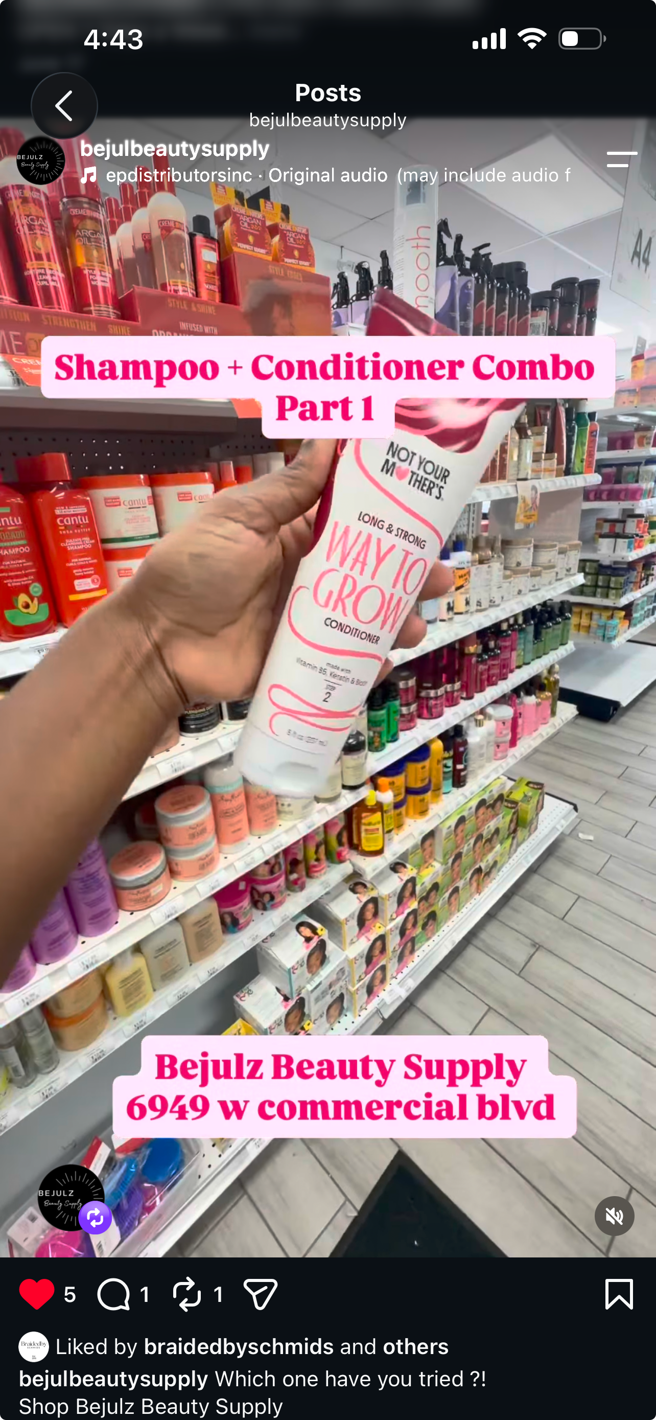 Bejulz Beauty Supply in Tamarac, FL