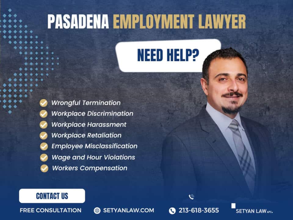 Setyan Law - Pasadena Employment Lawyers in Pasadena, CA
