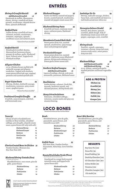 Fishbone's Cajun & Creole Restaurant in Delafield, WI (3)