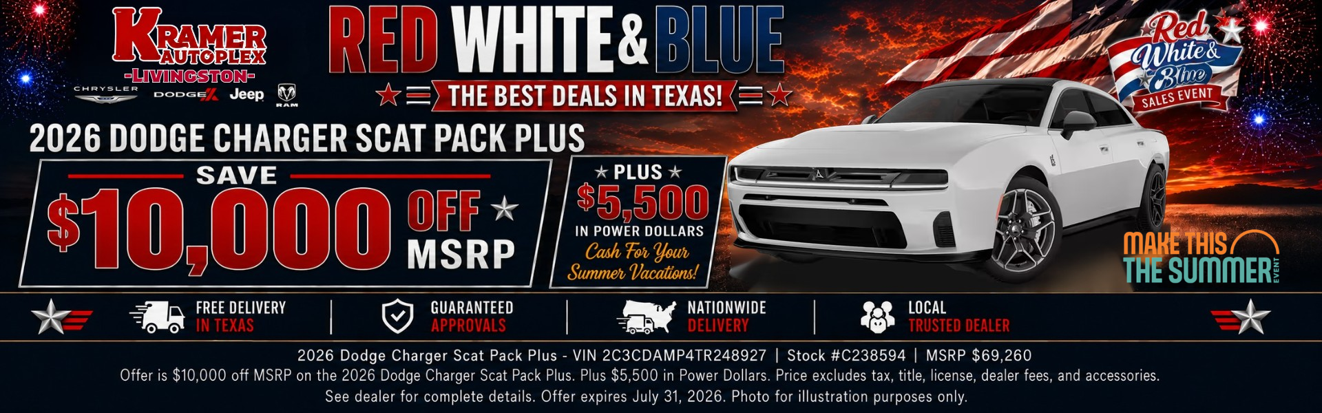 Kramer Chrysler Dodge Jeep Ram Livingston in Livingston, TX (4)
