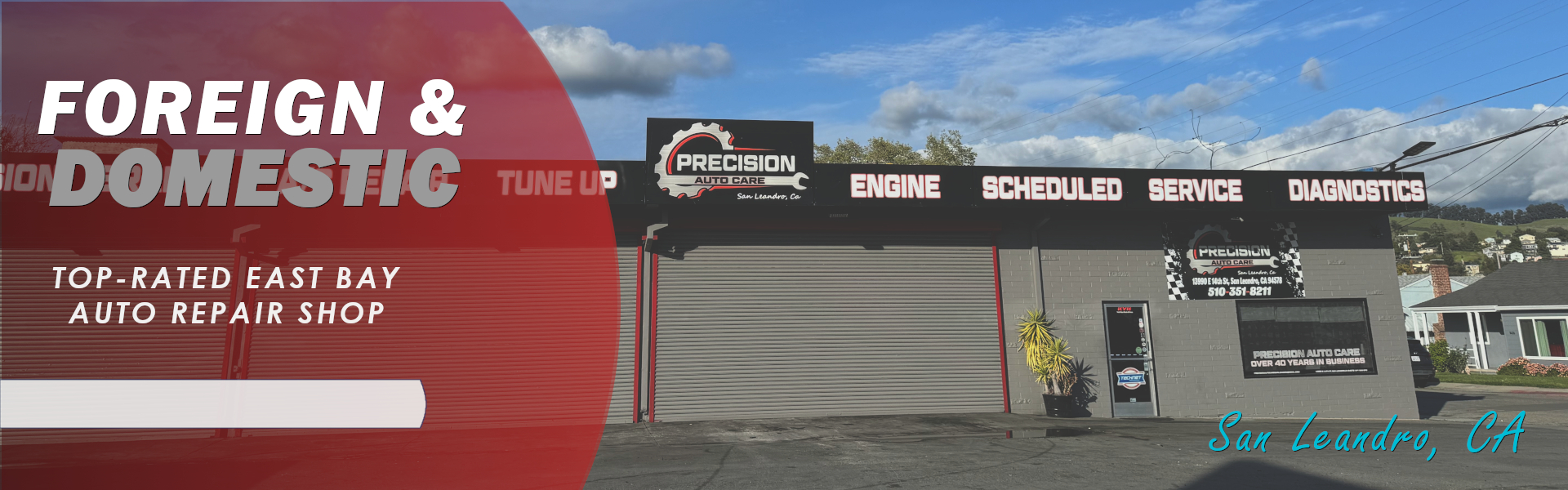 Precision Auto Repair Shop of San Leandro, CA in San Leandro, CA