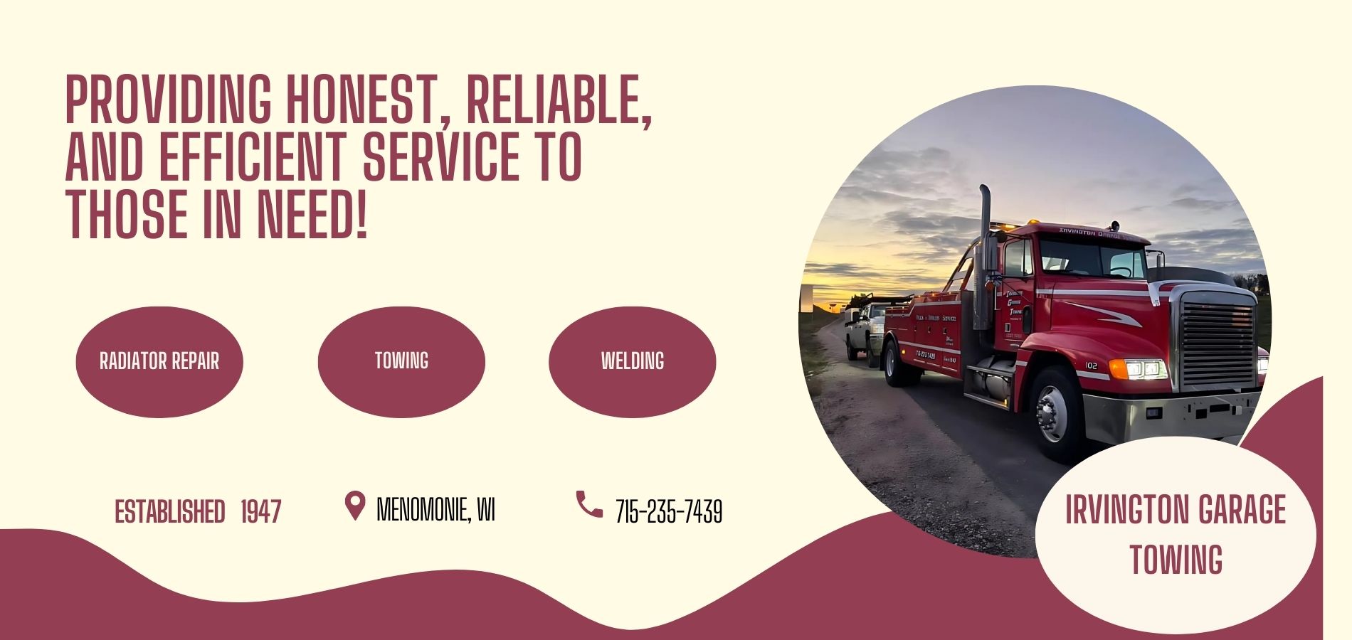 Irvington Garage Towing in Menomonie, WI (2)