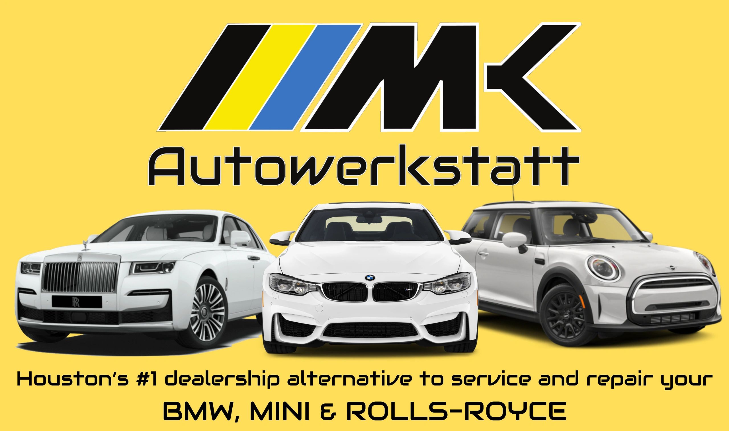 M.K. Autowerkstatt, LLC - Independent BMW, MINI & ROLLS-ROYCE Service & Repair Specialists in Houston, TX