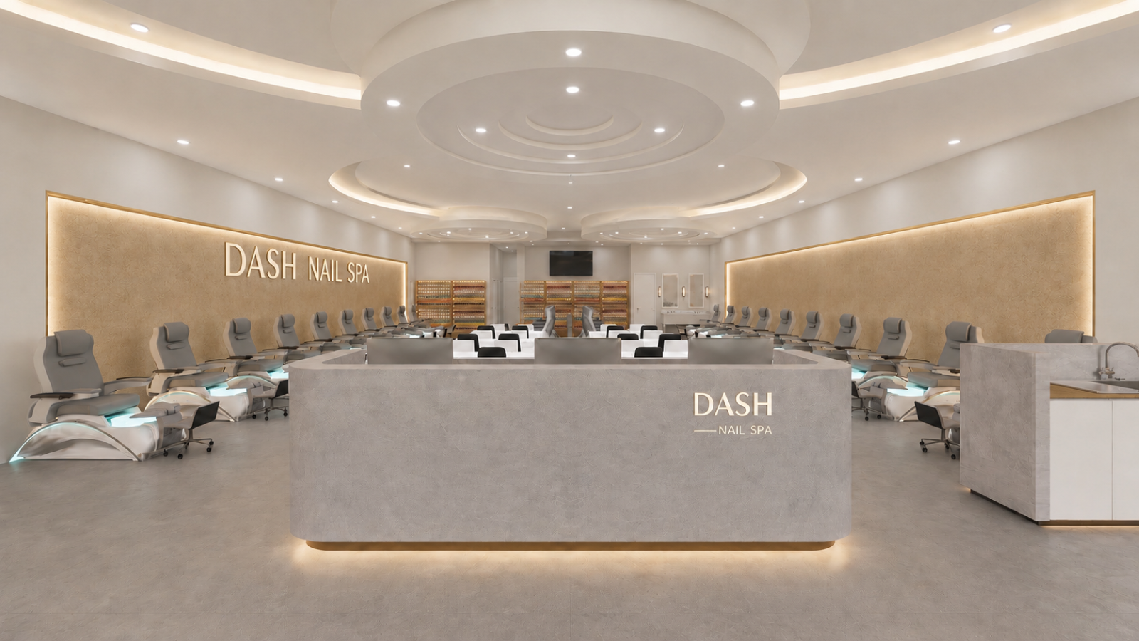 Dash Nail Spa ( on MAIN Street) in Frisco, TX