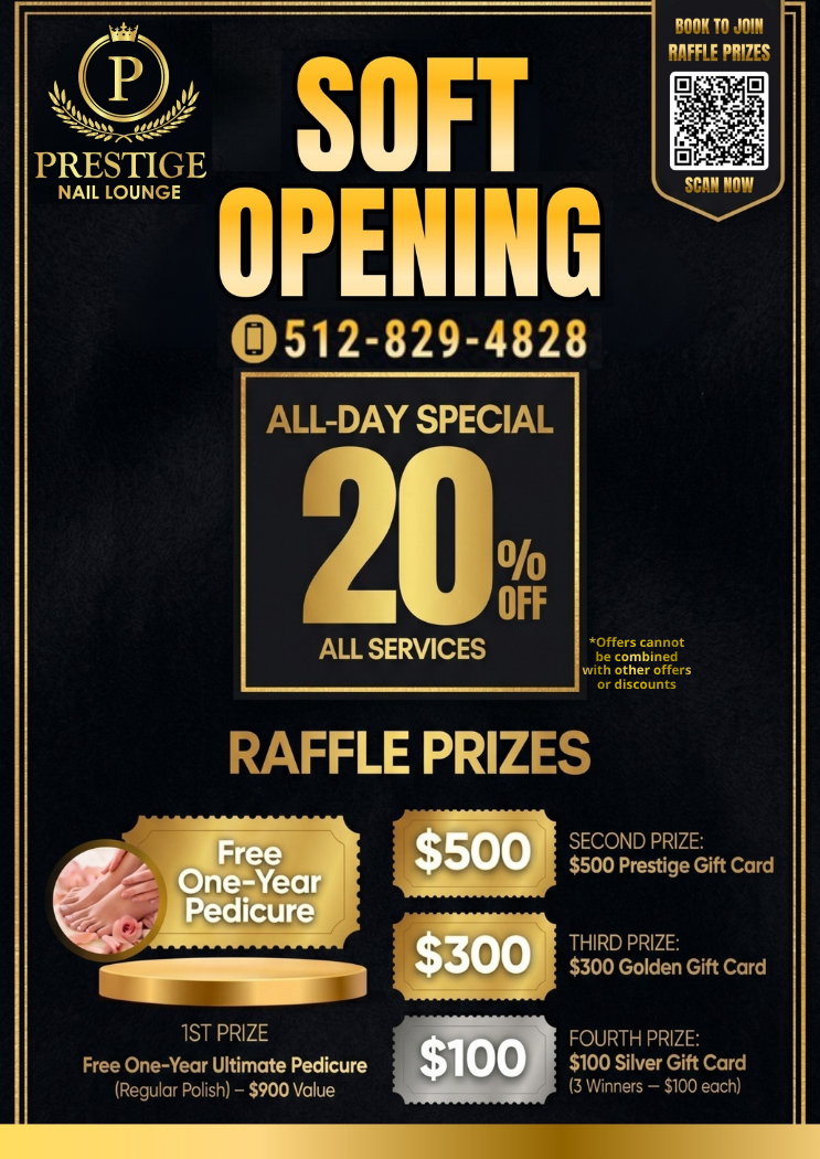 Prestige Nail Lounge in Dripping Springs, TX