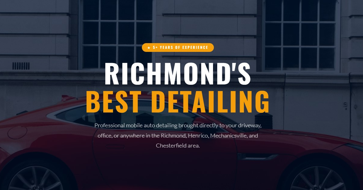 A Tendertouch Mobile Detailing in Glen Allen, VA