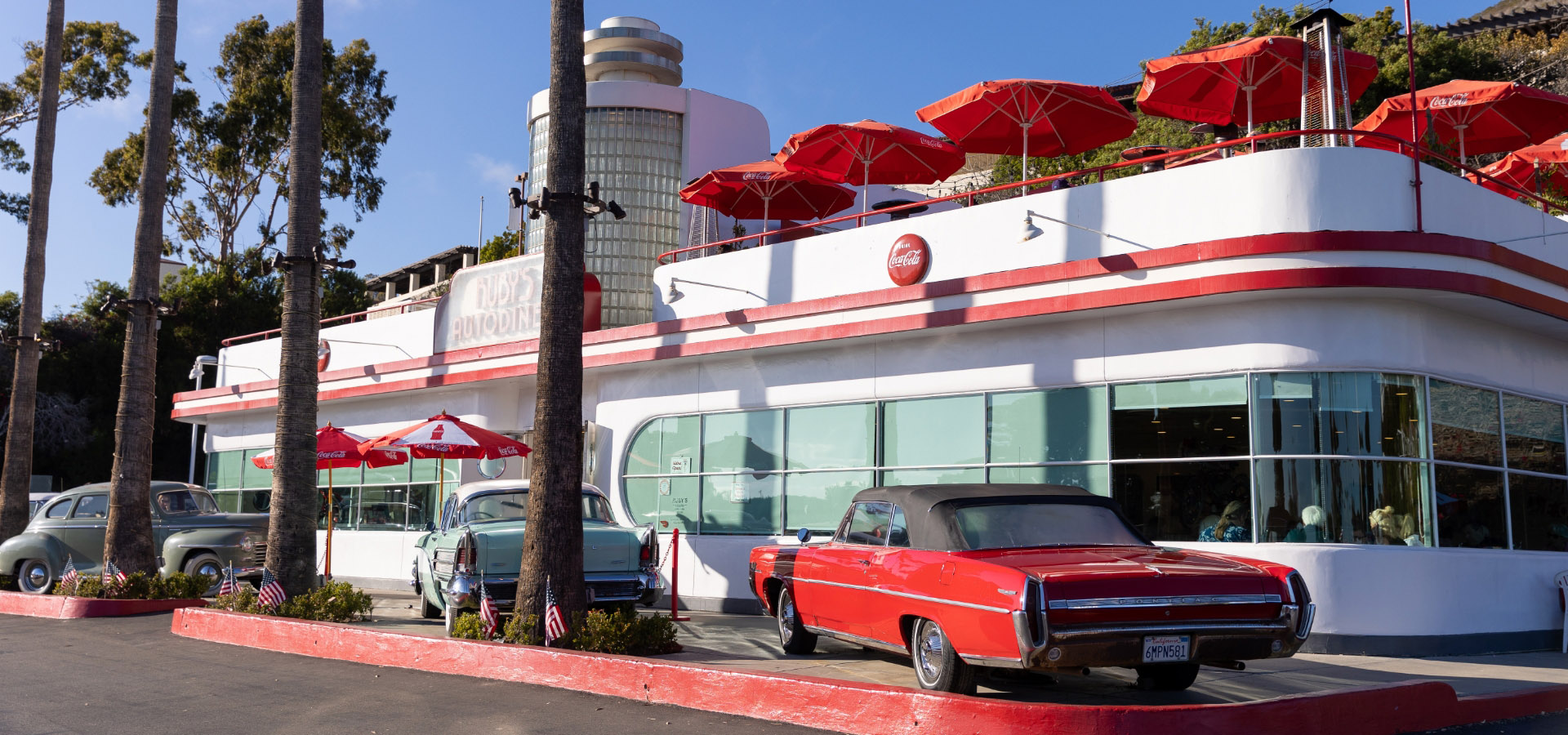 Ruby's Diner in Laguna Beach, CA