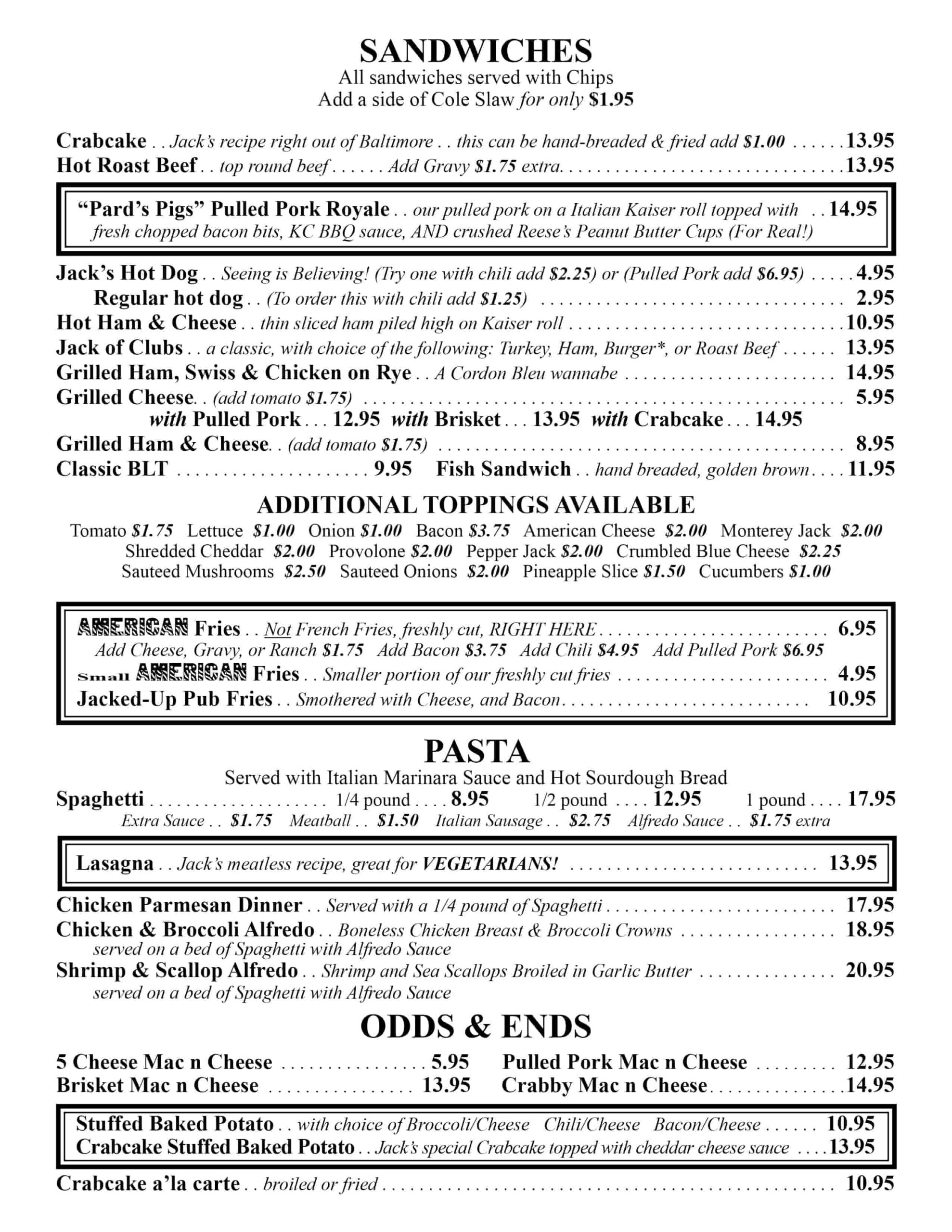 Jack's Family Tavern & Restaurant in Millersville, PA (2)