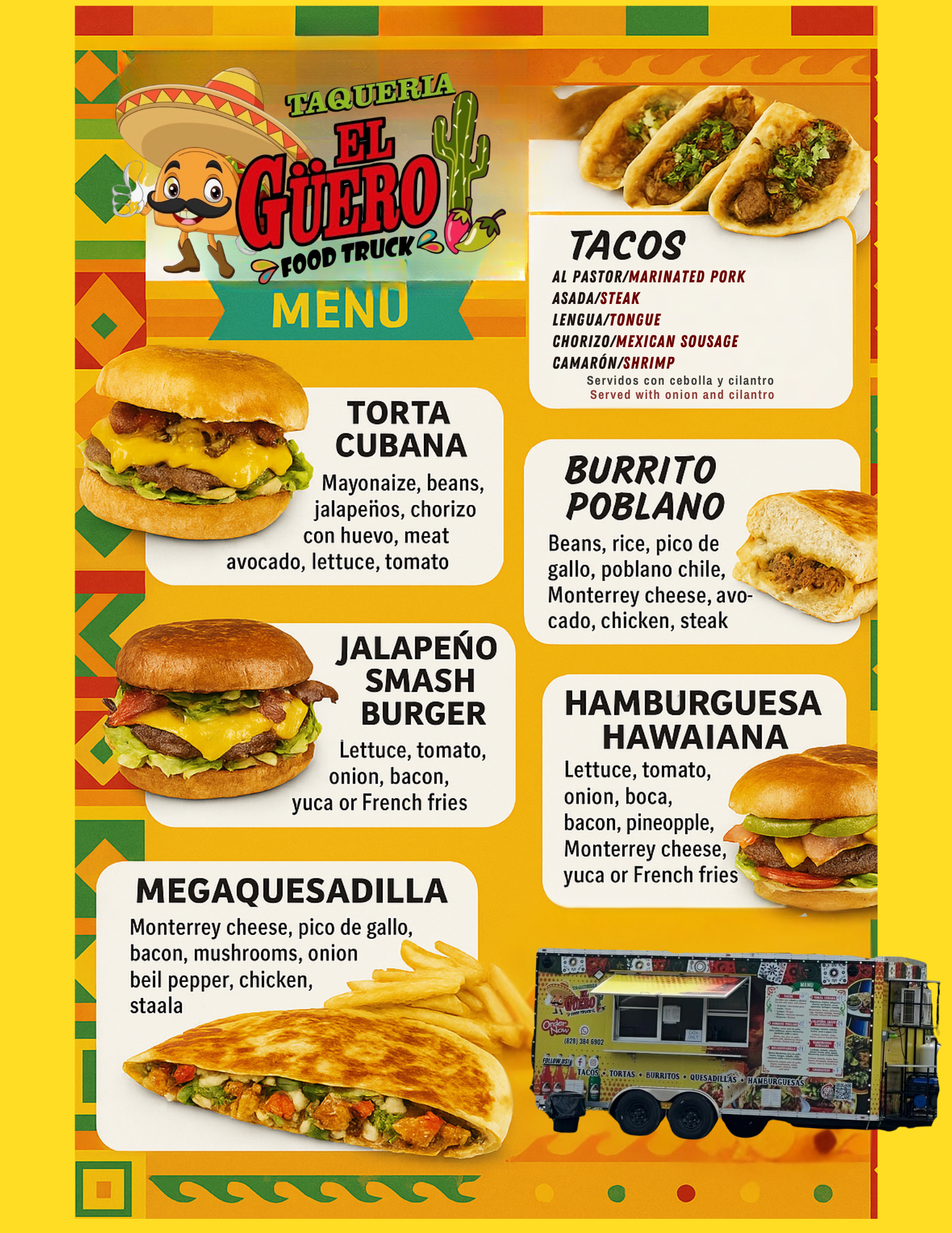 El Güero Food Truck in Brevard, NC