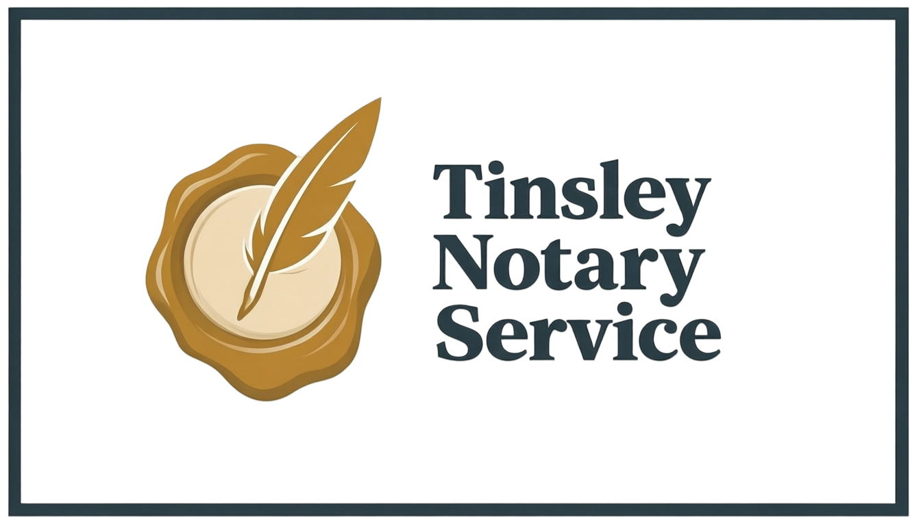 Tinsley Notary Service LLC in Haltom City, TX