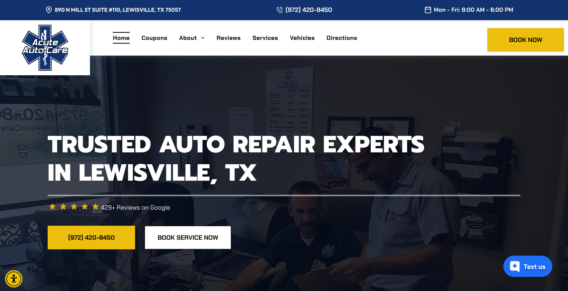 Acute Auto Care LLC. in Lewisville, TX