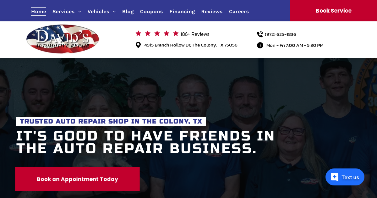 David's Automotive Repair in The Colony, TX (2)
