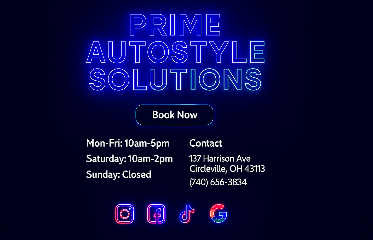 Prime AutoStyle Solutions in Circleville, OH
