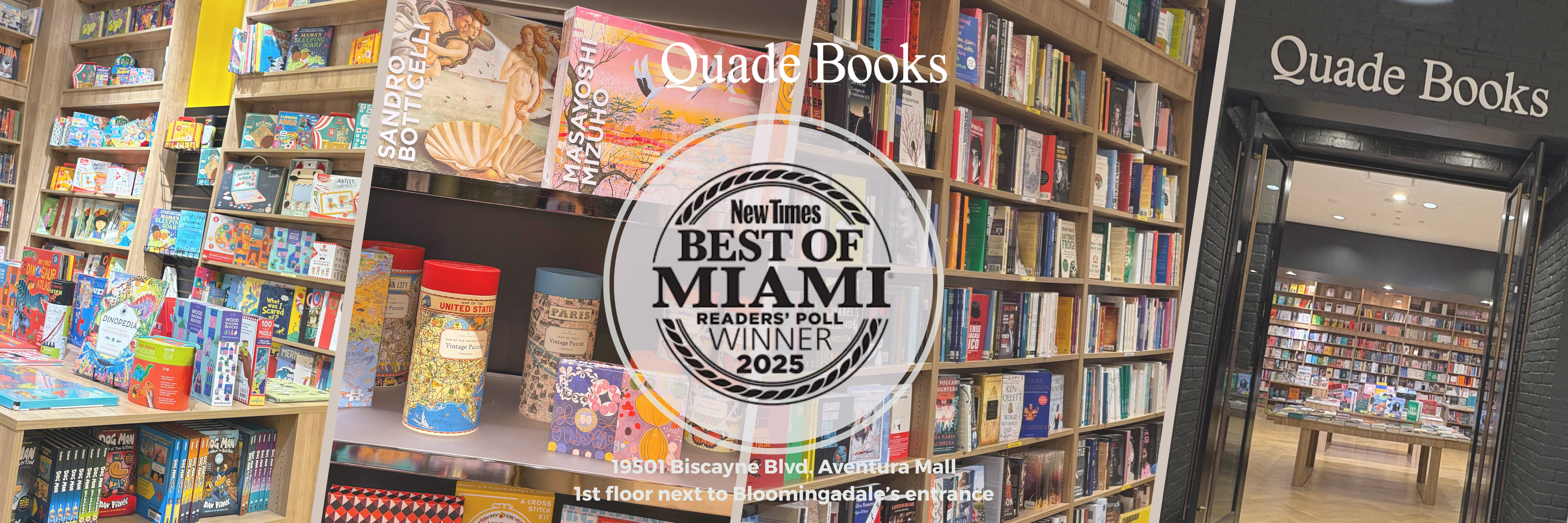 Quade Books in Aventura, FL