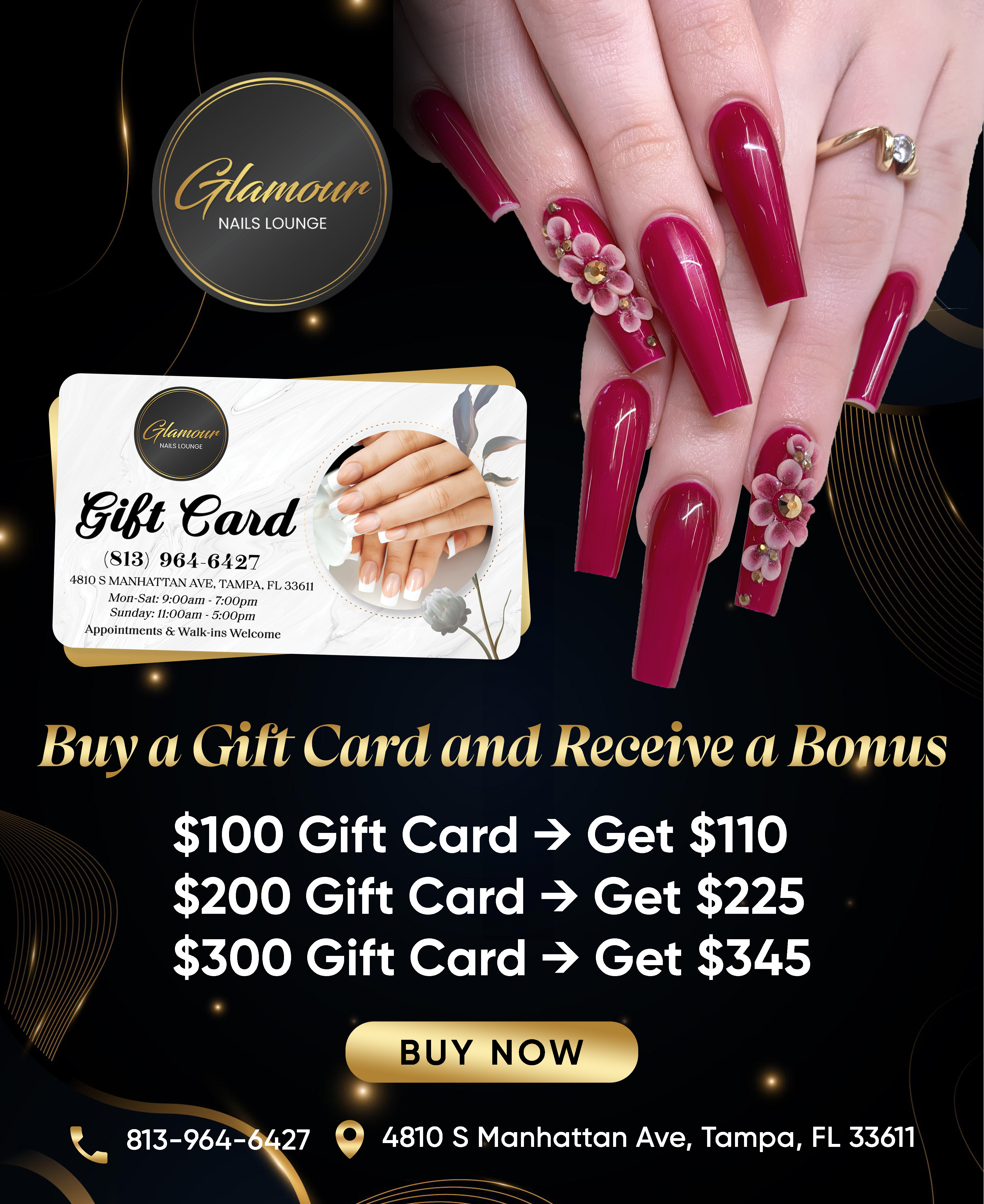 Glamour Nails Lounge in Tampa, FL