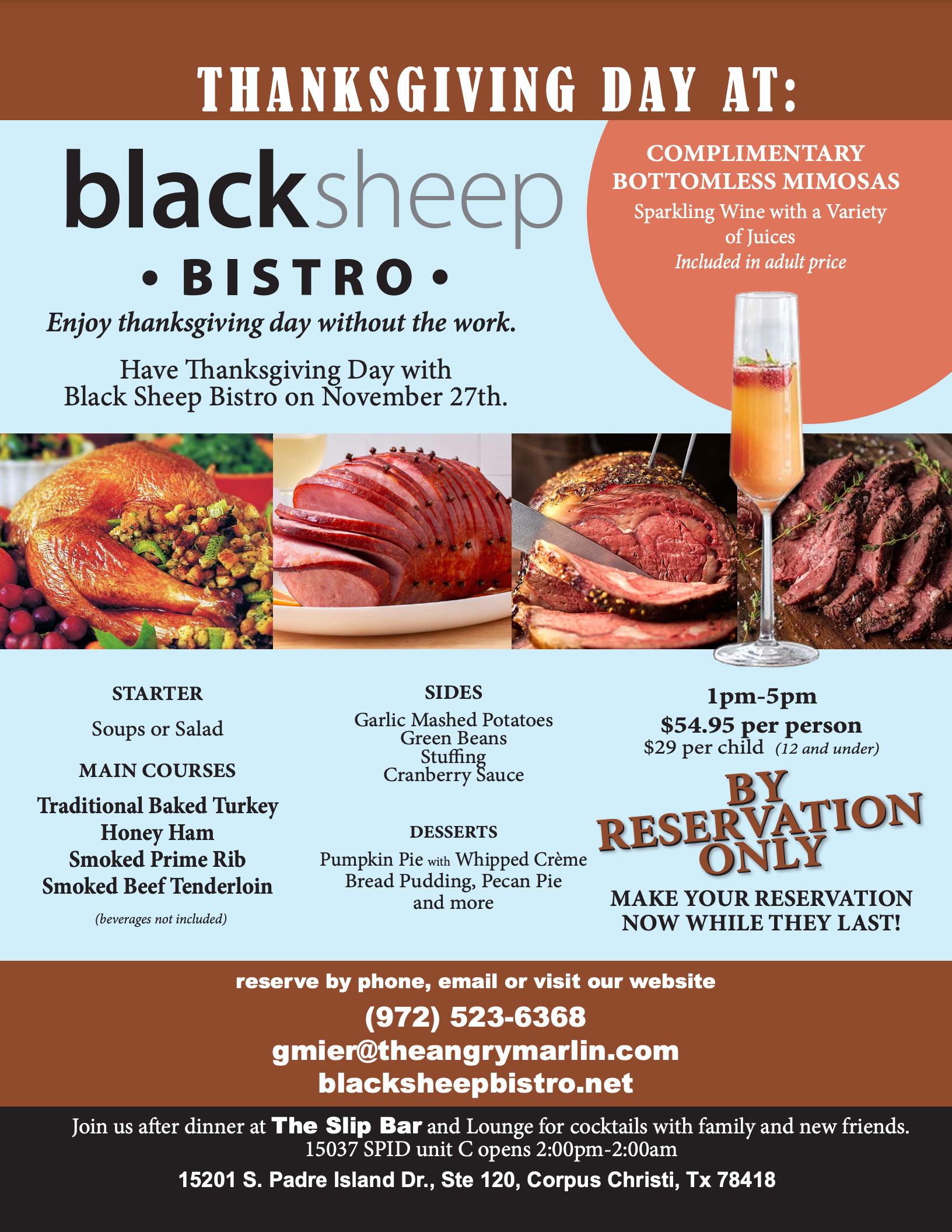 Black Sheep Bistro in Corpus Christi, TX