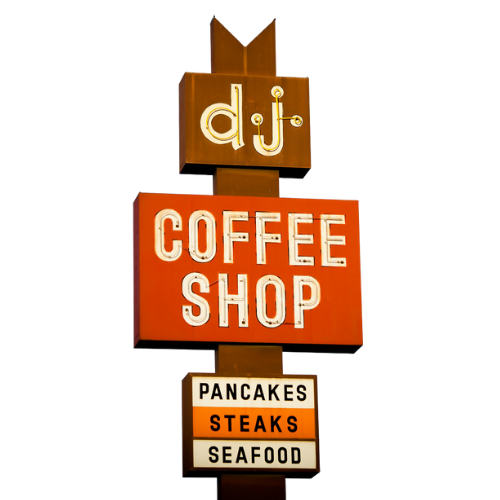 D J Coffee Shop in San Bernardino, CA