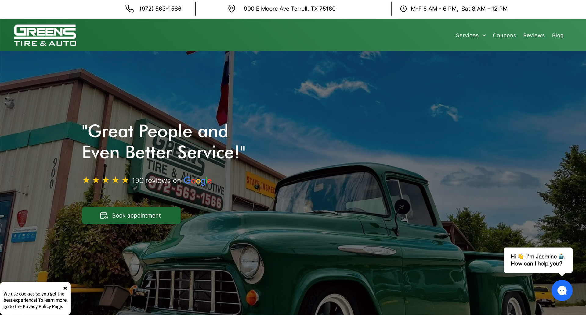 Green's Tire & Auto in Terrell, TX