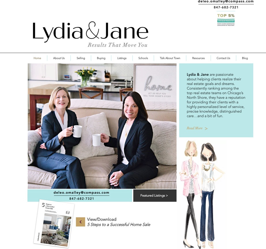 Lydia & Jane, Compass Real Estate in Winnetka, IL