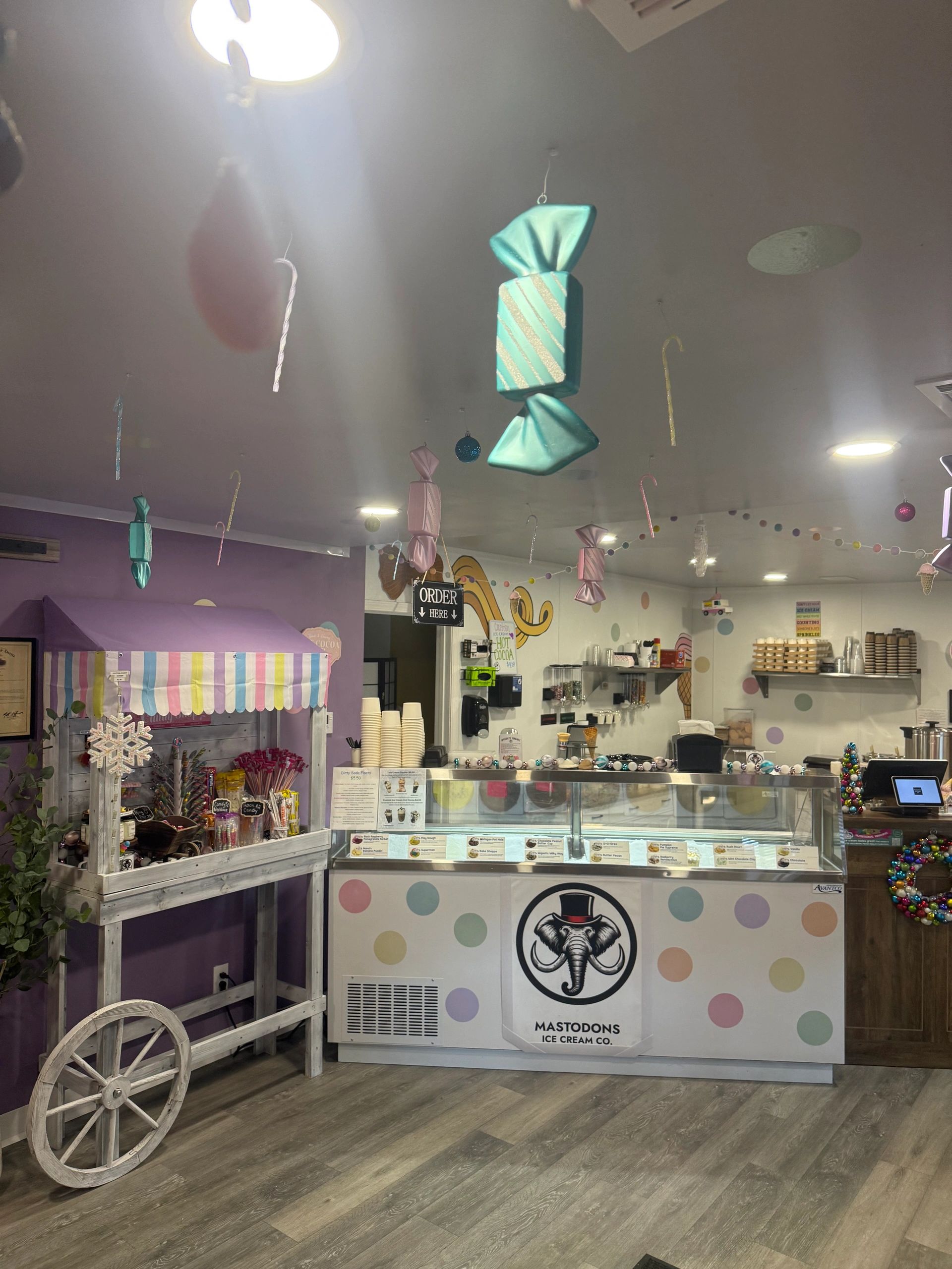 Mastodons Ice Cream Co. in Johnstown, OH