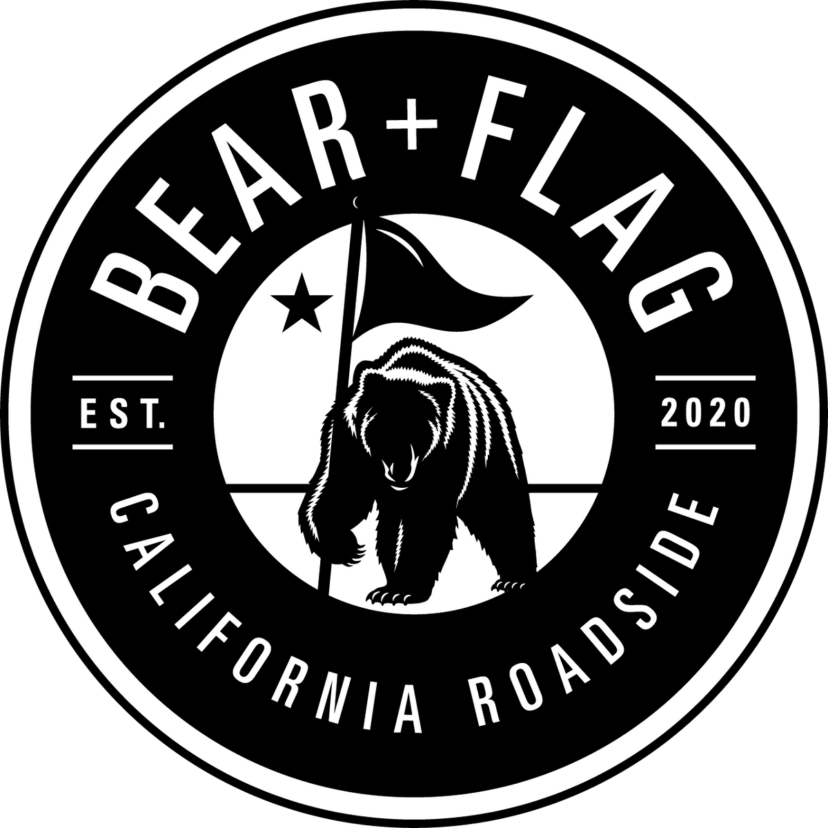 Bear + Flag Roadside in Carmel, CA