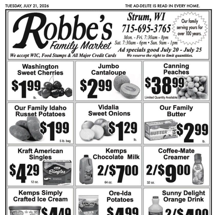 Robbe's Family Market in Strum, WI (4)