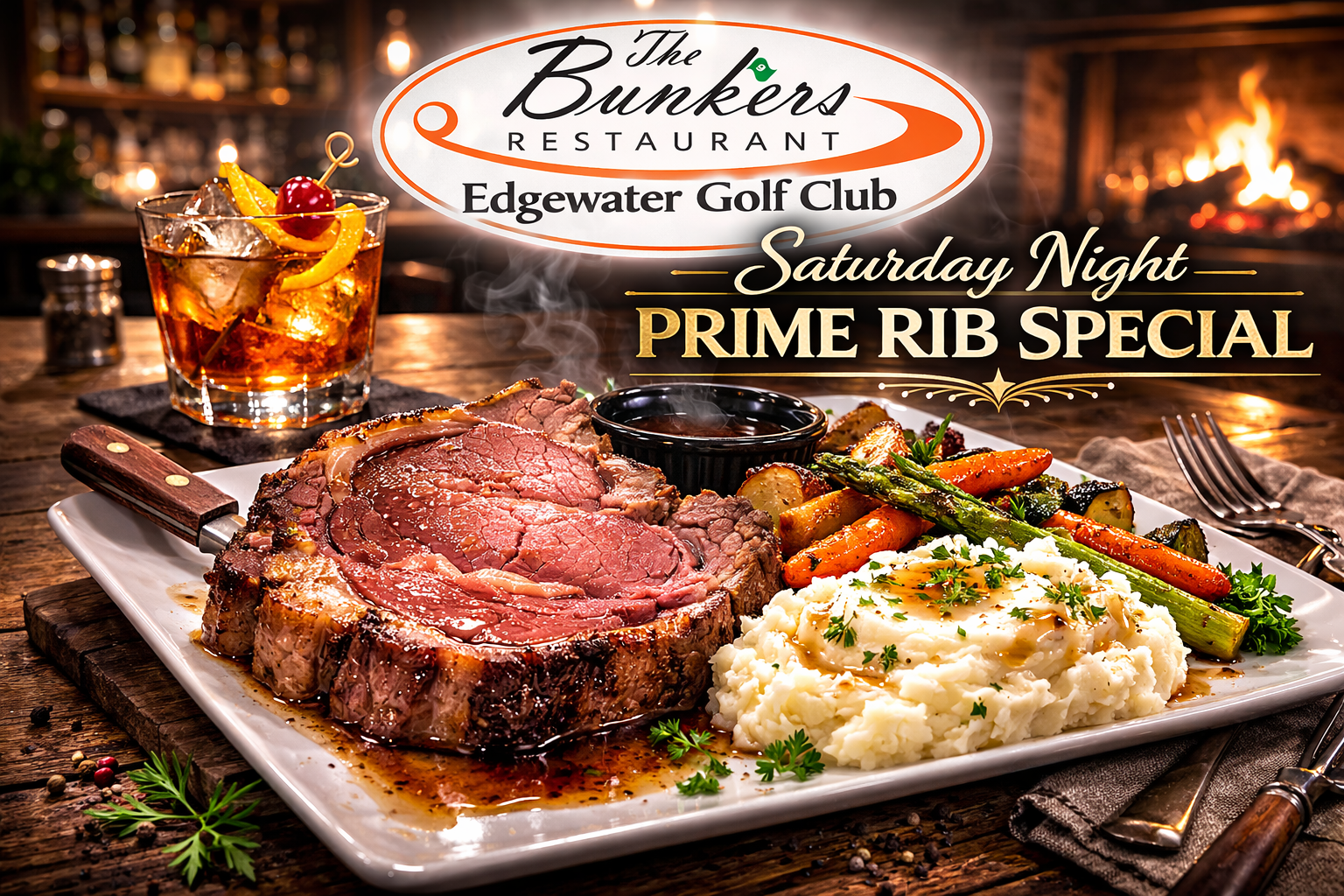 The Bunkers Restaurant at Edgewater Golf Club in Grafton, WI