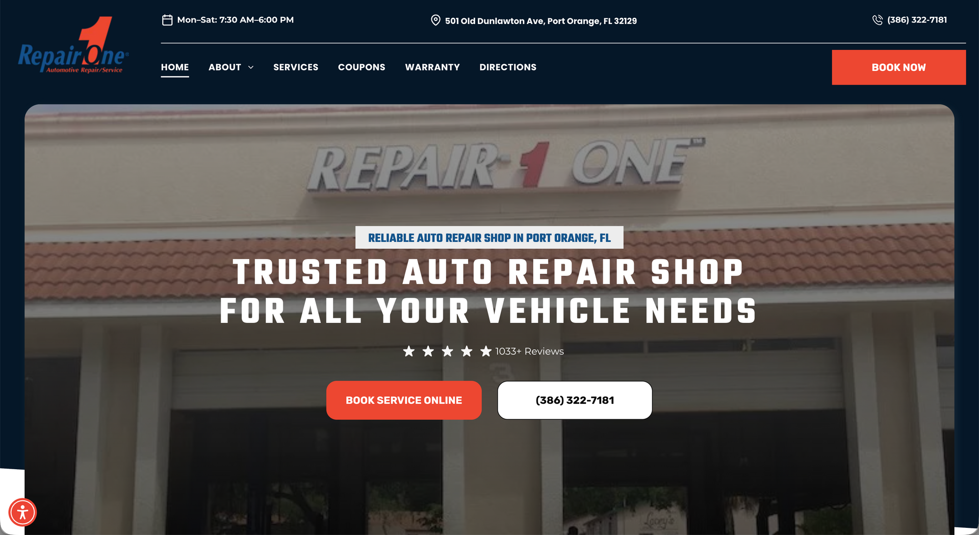 Repair 1 in Port Orange, FL