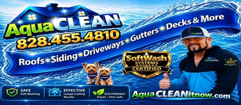 AquaCLEAN & SOFTWASH Specialist in Hickory, NC
