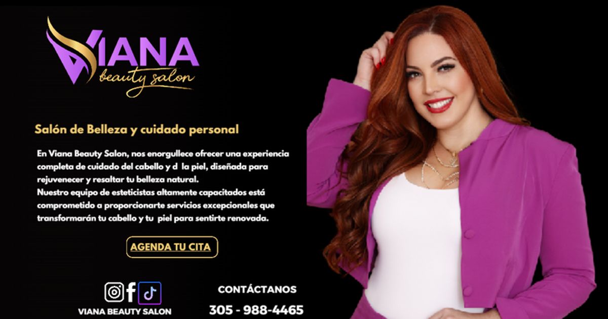Viana Beauty Salon in Miami, FL