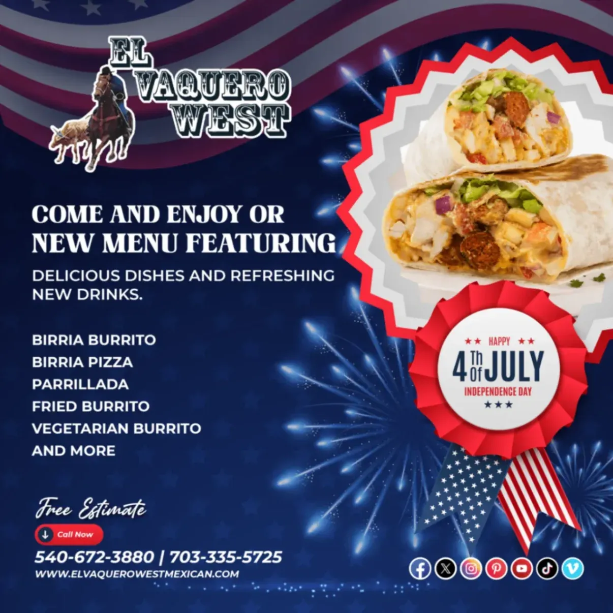 El Vaquero West in Haymarket, VA (2)