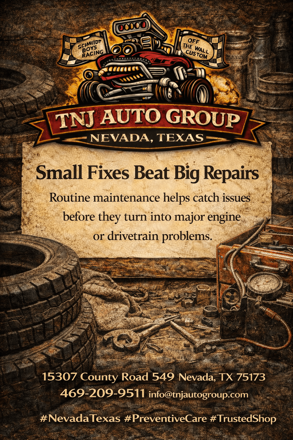 TNJ Auto Group in Nevada, TX