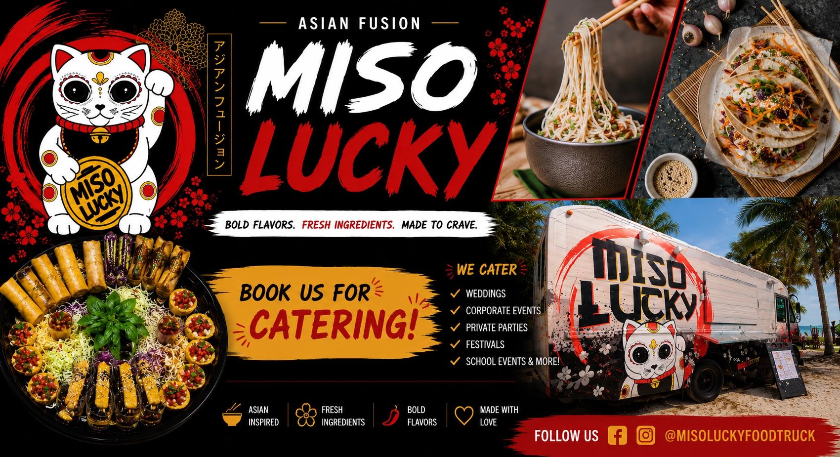 Miso Lucky Food Truck in Ruskin, FL
