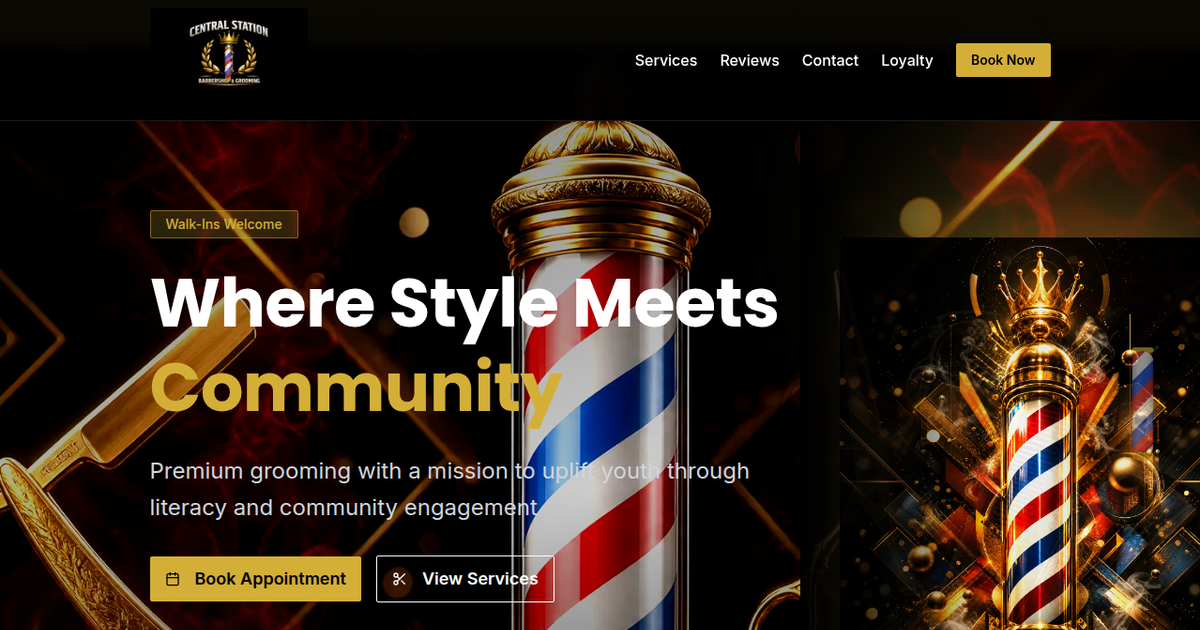 Central Station Barbershop & Grooming in St. Petersburg, FL