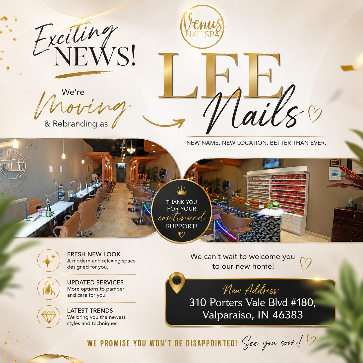 Venus Spa Nail in Valparaiso, IN