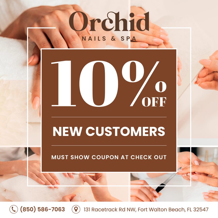 Orchid Nails & Spa (10% OFF New Customers) in Fort Walton Beach, FL