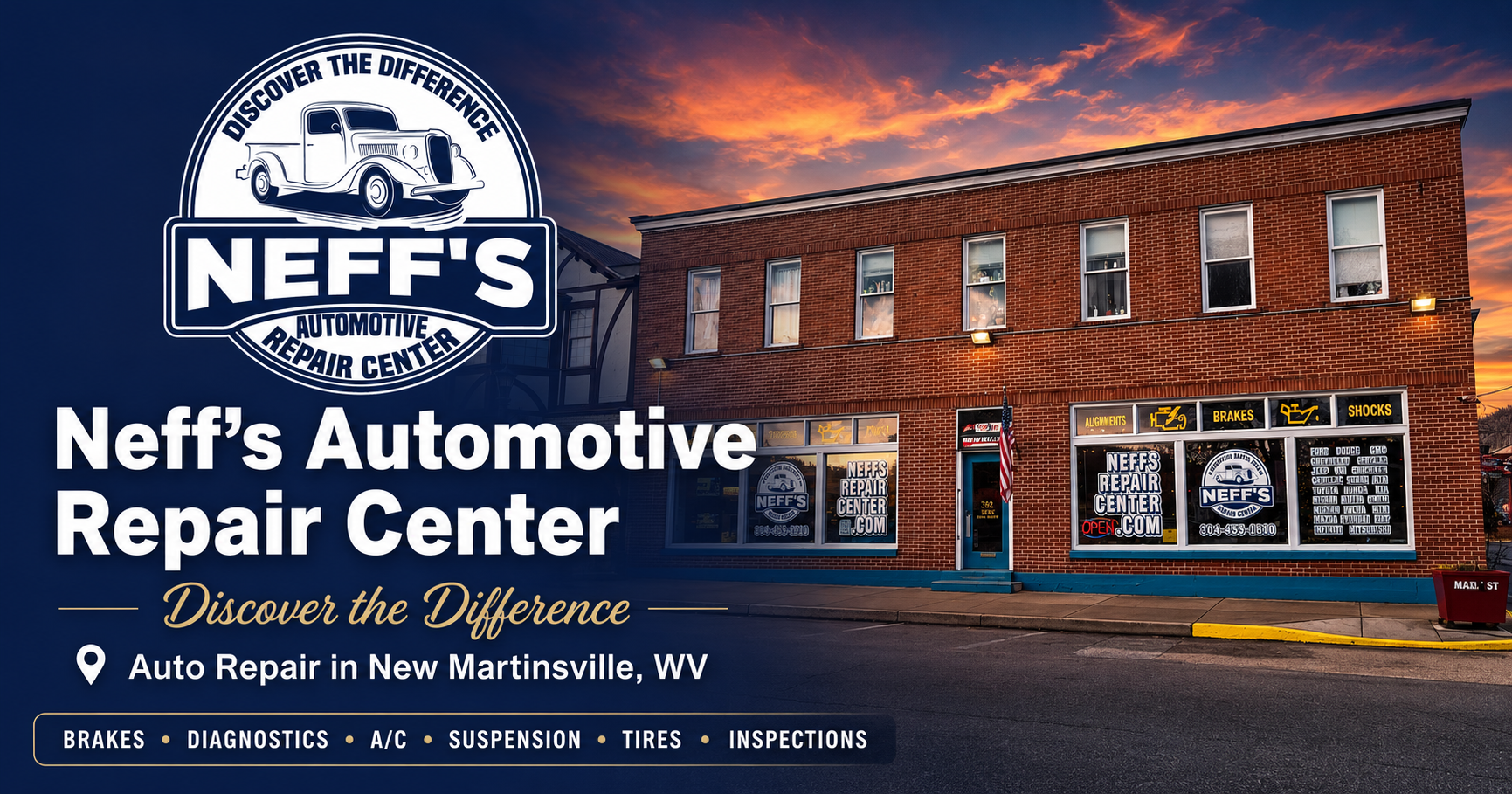 Neff's Repair Center in New Martinsville, WV