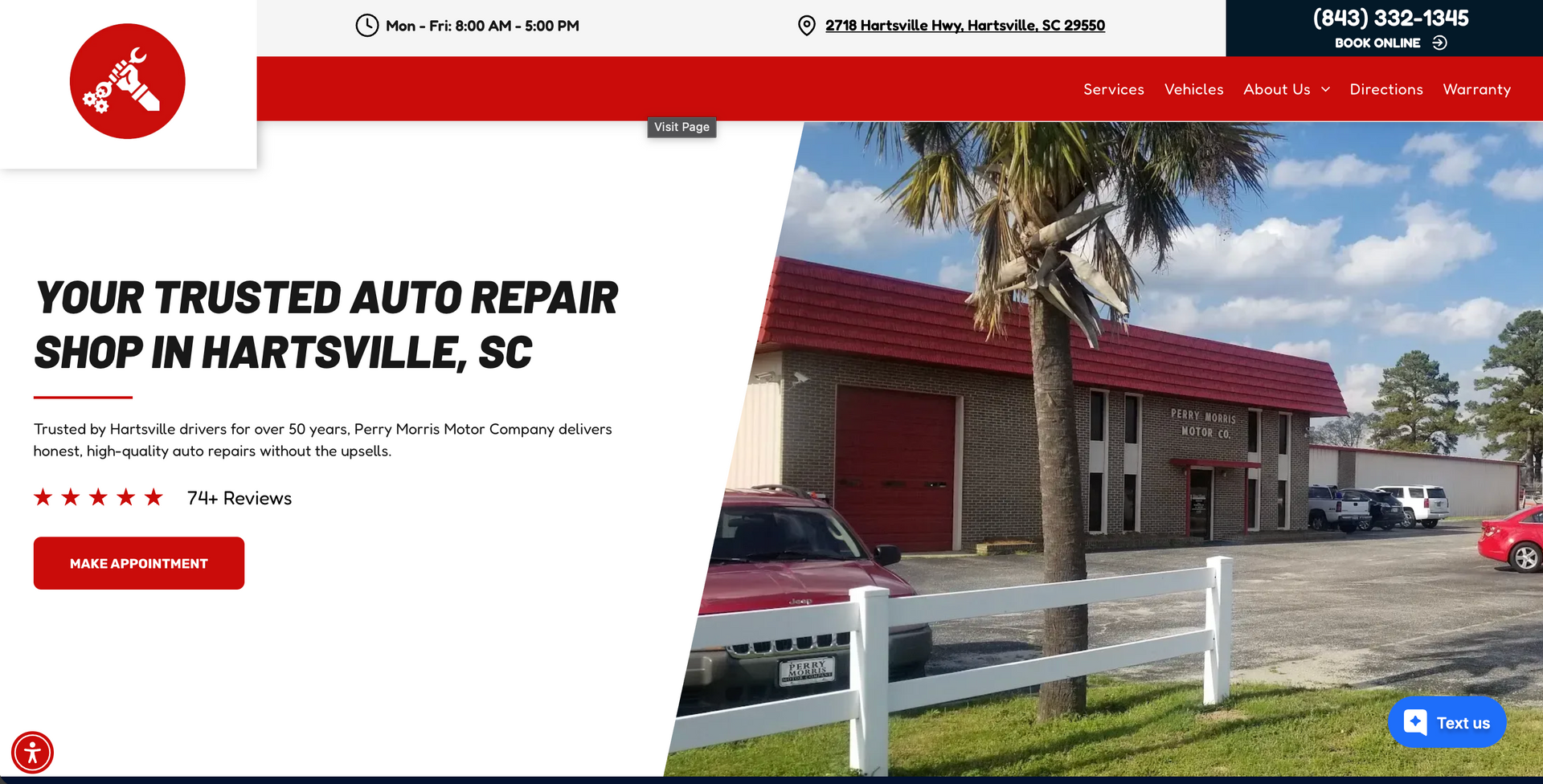 Perry Morris Motor Company Inc in Hartsville, SC