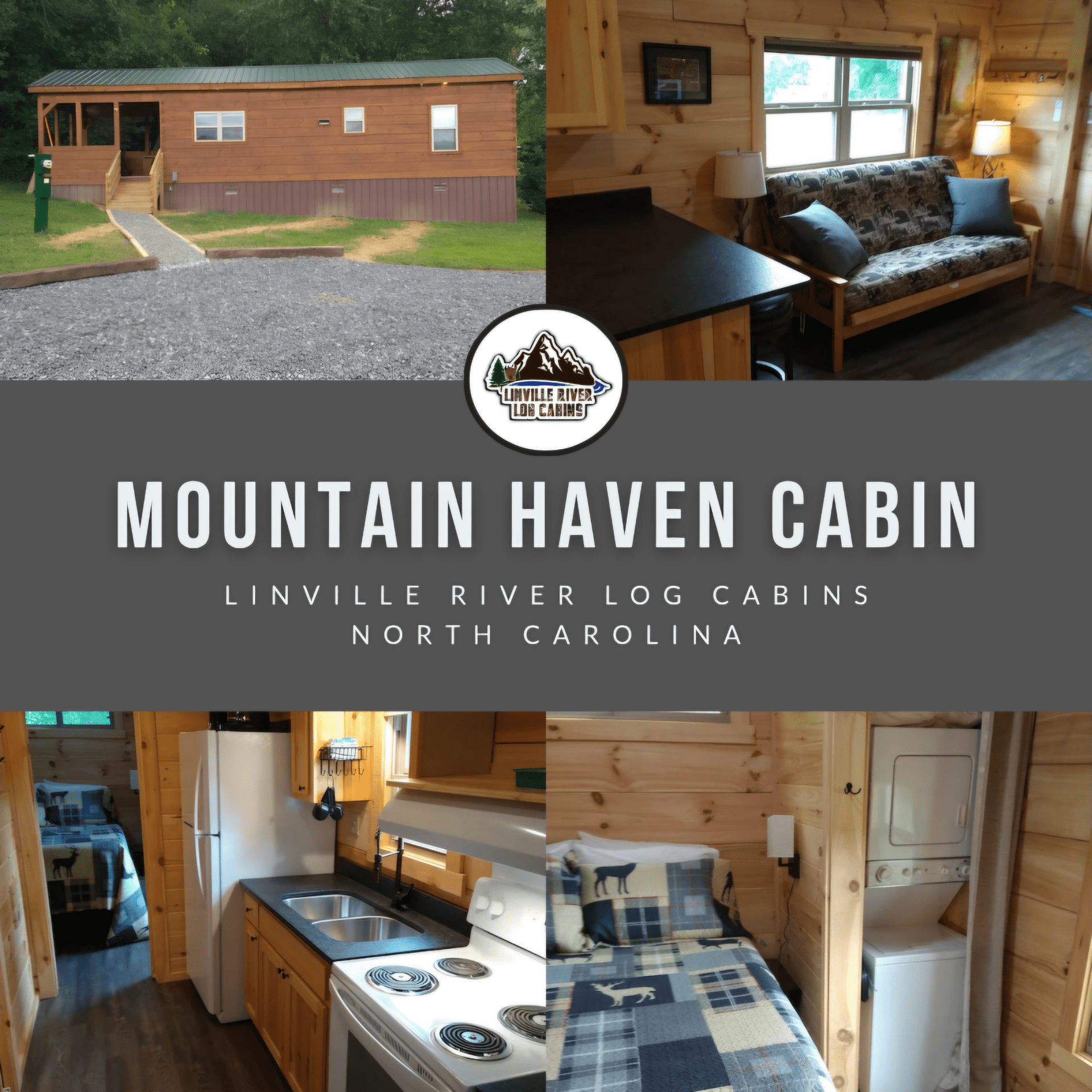 Linville River Log Cabins in Newland, NC