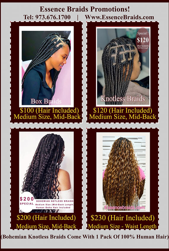 Essence Braids And Weaves in City of Orange, NJ
