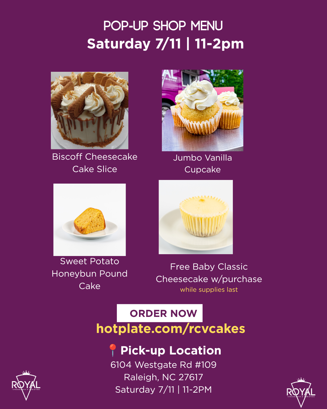 Royal Cheesecake & Varieties in Raleigh, NC (4)