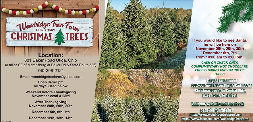 Woodridge Tree Farm in Utica, OH