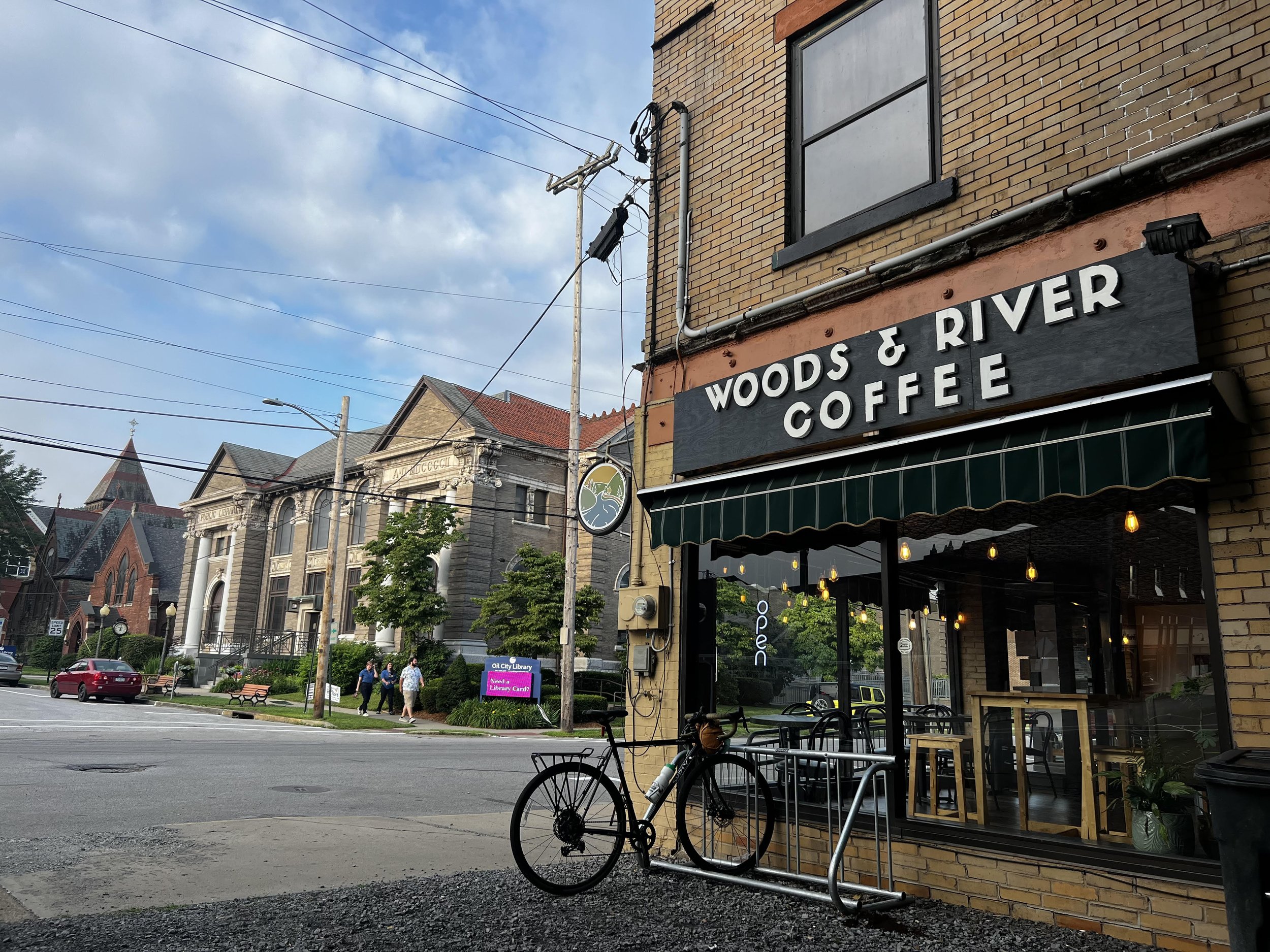 Woods & River Coffee in Oil City, PA