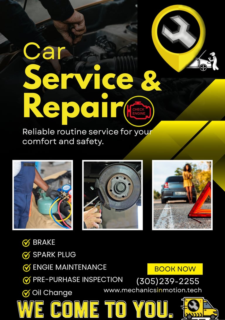 Mechanics in Motion LLC Mobile Mechanics in Miami, FL (2)