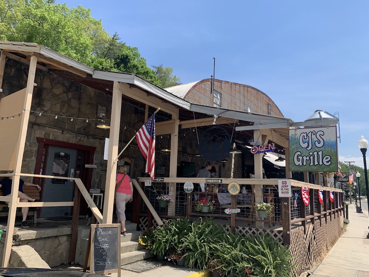 CJ's Grille in Bryson City, NC