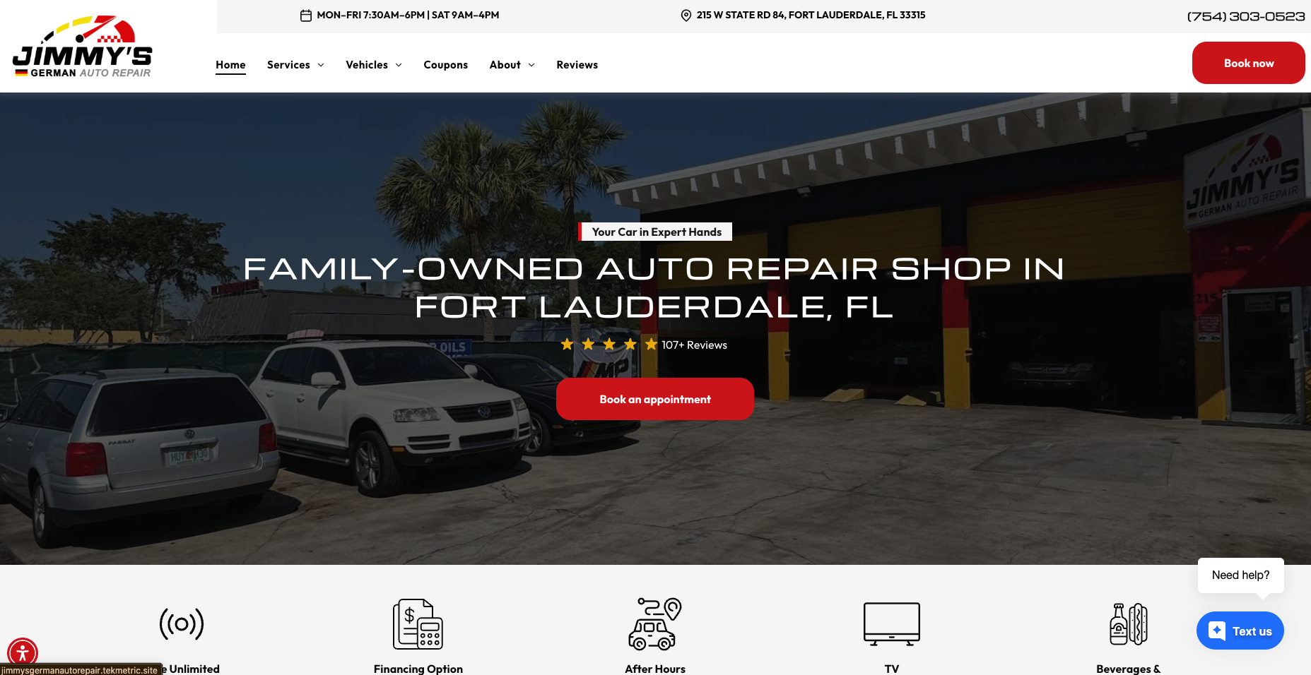 Jimmy's German Auto Repair in Fort Lauderdale, FL