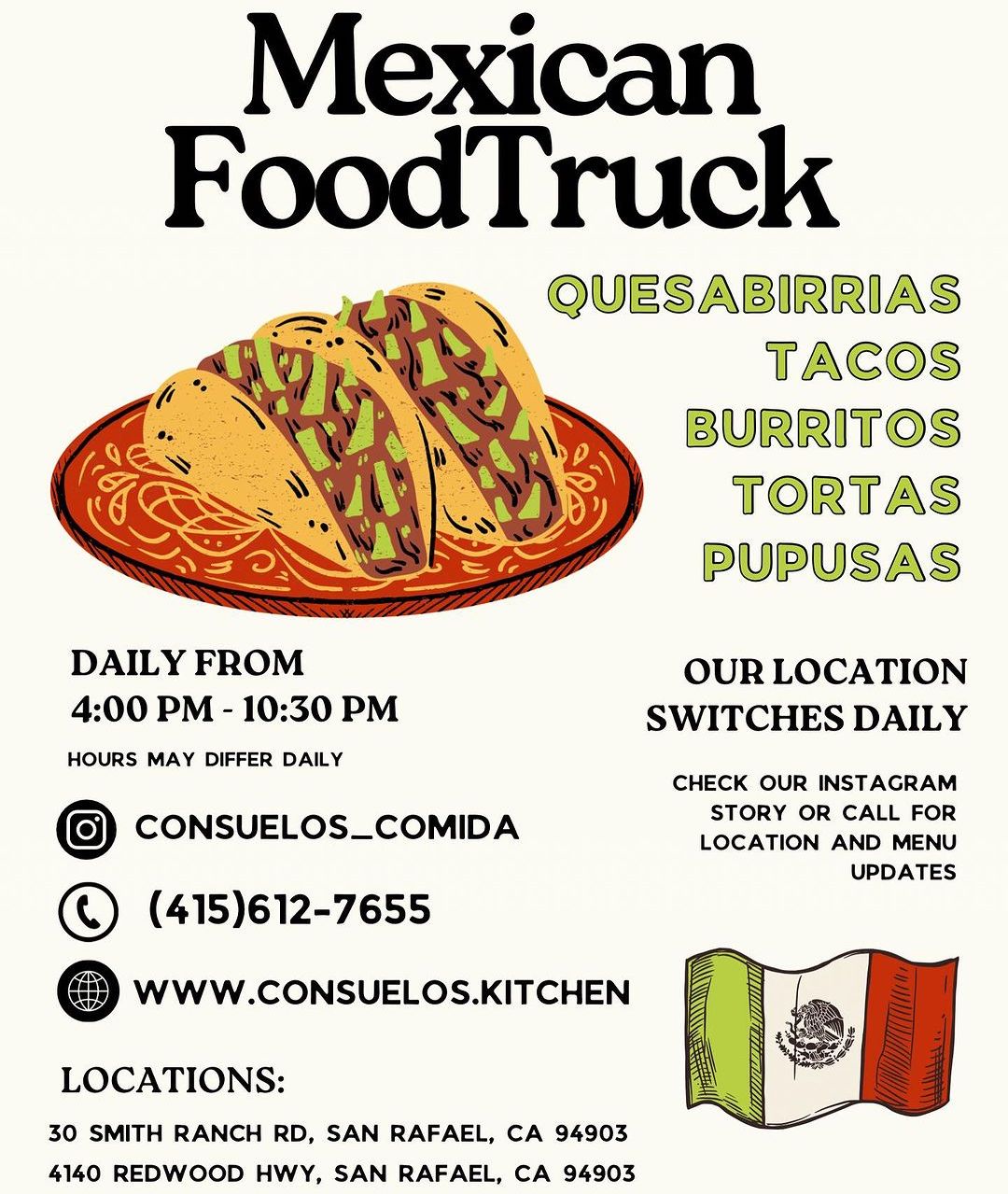 Consuelo's Kitchen in San Rafael, CA