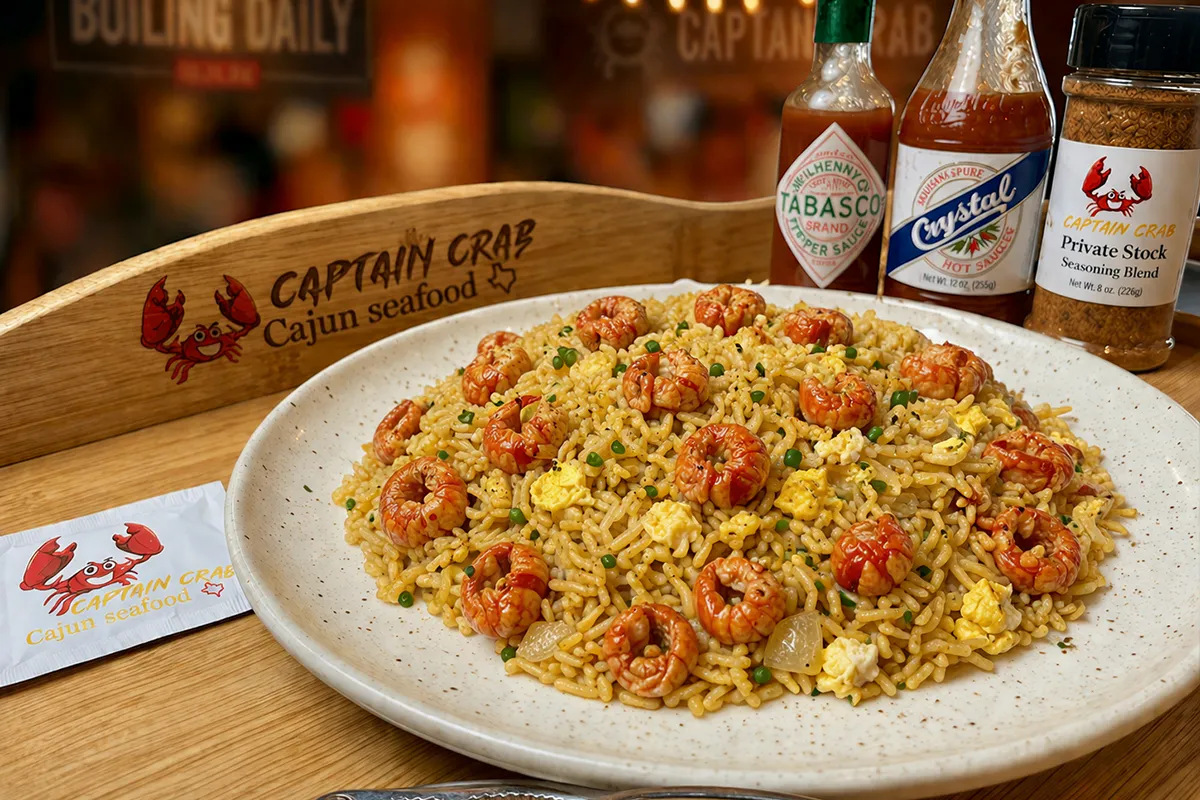 Captain Crab Cajun seafood Bar in New Caney, TX