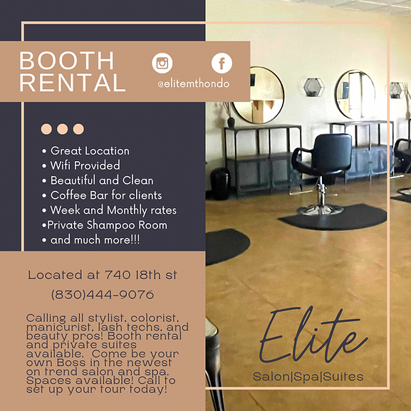Elite Salon, Spa, And Suites in Hondo, TX